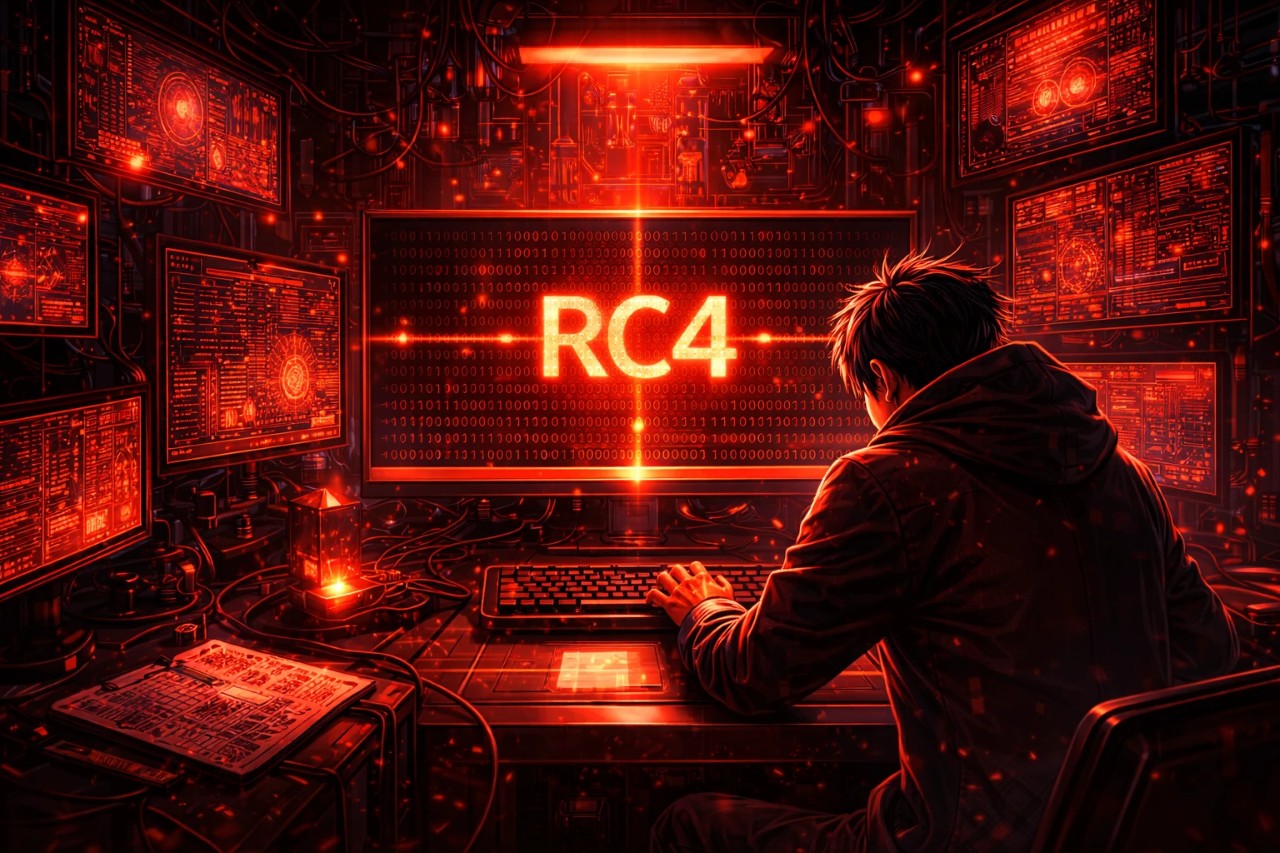 RC4 Encryption: From Cryptographic Theory to Practical Implementation